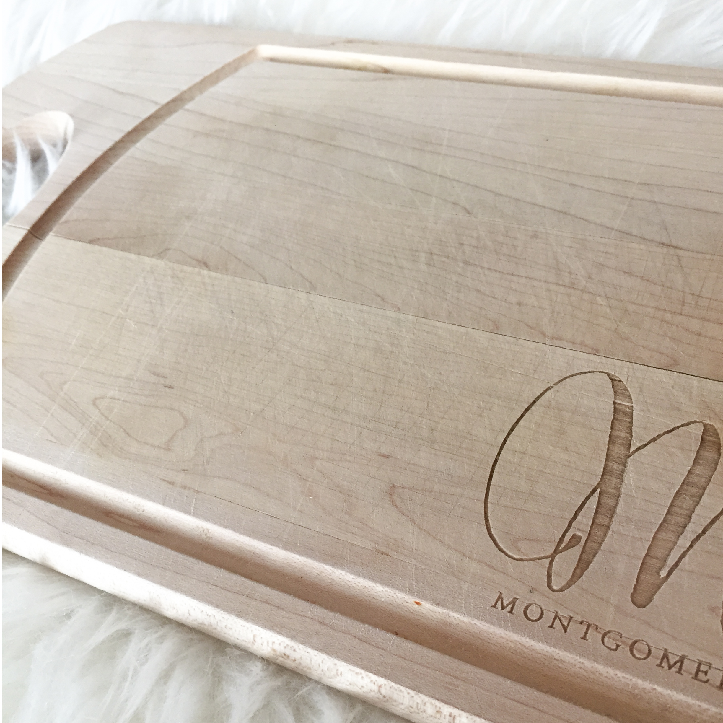 Monogram Cutting Board